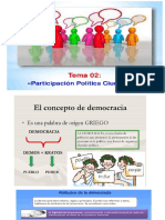 3.- Participación Política Ciudadana