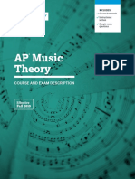 Ap Music Theory Course and Exam Description PDF