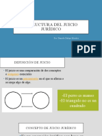 Estructura Del Juicio Jurídico