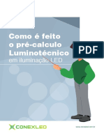 Pré-cálculo luminotécnico LED