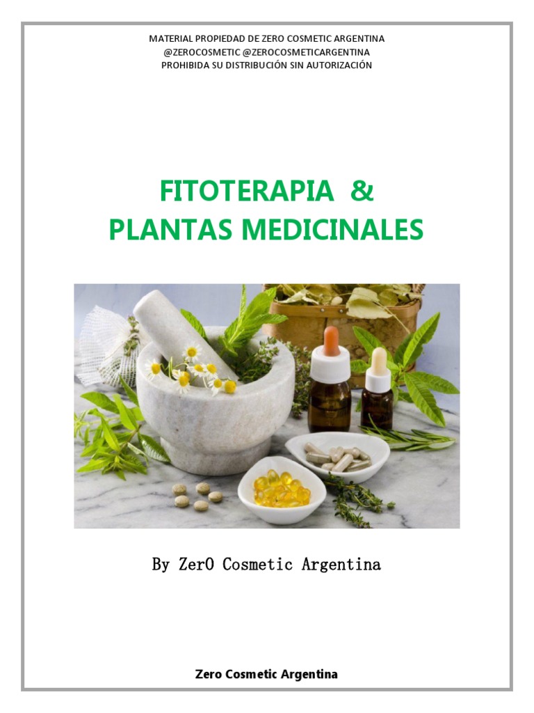 PDF Fitoterapia | PDF | Plantas medicinales | Plantas