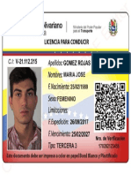Licencia de Conducir 1 PDF