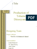 Project Title: Production of Toluene Diisocyanate