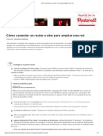 Cómo Conectar Un Router A Otro para Ampliar Una Red