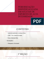 Periodização individualizada para atletas de alto rendimento