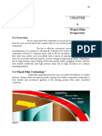 9.1 Overview: 9 Wiped Film Evaporator