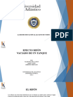 La mejor educación al alcance de todos: El efecto sifón y vaciado de un tanque