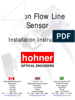 Dragon Flow Line Sensor: Installation Instructions