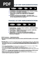 Phases of Erp Implementation