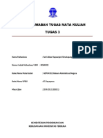 Lembar Jawaban Tugas Hukum Administrasi Negara 3 V