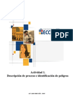 DESCRIPCIÓN PROCESO E IDENTIFICACIÓN DE PELIGROS - ALVARO BRUGÉS