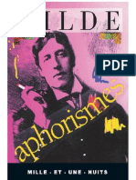 Oscar Wilde - Aphorismes