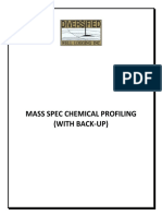 Mass Spec Chemical Profiling (With Back-Up)