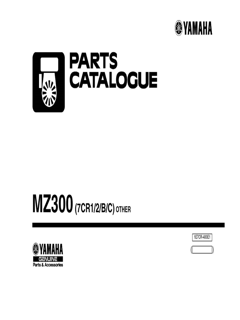 MZ3007CR Parts List PDF Carburetor Screw