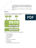 What is an Operating System: Definition, Types & Functions