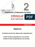 02 Restricción y Ordenación de Datos