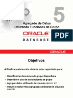 05 Agregado de Datos Utilizando Funciones de Grupo