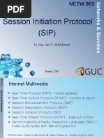 Session Initiation Protocol (SIP) : Dr. Eng. Amr T. Abdel-Hamid