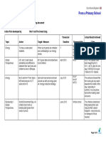 Eco-Schools Action Plan - Primary Example - England PDF