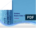 Sistem Basis Data Terdistribusi: Arif Basofi