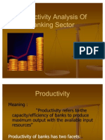 Productivity Analysis of Banking Sector