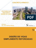 Sesión 3.0-Fact. Afectan Diseño Vigas-Concreto I-2019-4