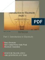 Introduction to Electricity