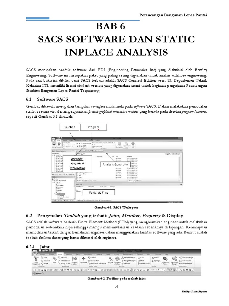 SACS ANALYSIS | PDF