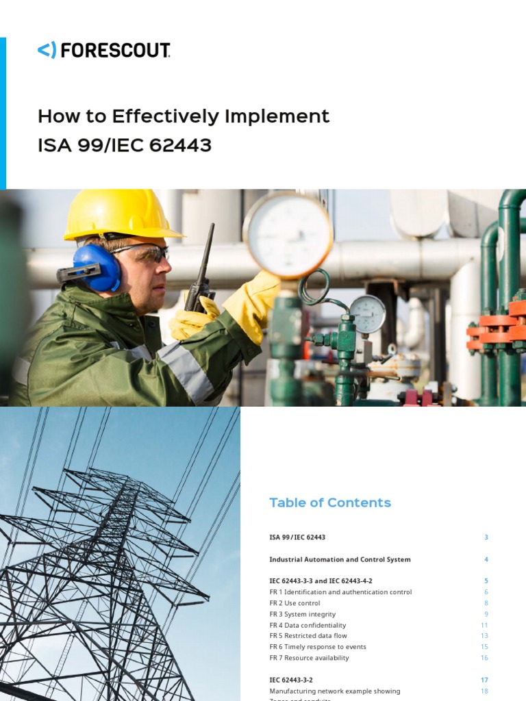 How To Effectively Implement ISA 99 / IEC 62443 | PDF | Transport Layer ...