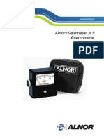 Alnor Velometer JR 8100 8 Manual