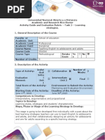 Activity Guide and Evaluation Rubrics - Task 2 – Learning strategies
