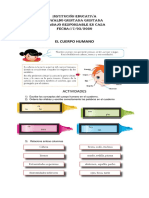 Actividades Cuerpo Humano