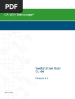 CA Wily Introscope. Workstation User Guide. Version 8.2