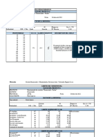 Perfil Estratigrafico Datos Del Proyecto