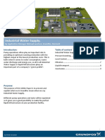 Industrial Water Supply.: Table of Content