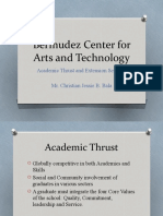 BCAT Academic Thrust and Extension Services