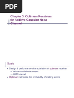 Optimum Receiver Design