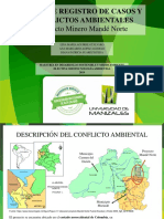 Ficha de Registro de Casos Y Conflictos Ambientales: Proyecto Minero Mandé Norte