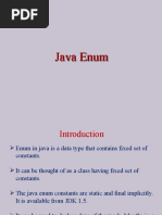 Java Enum