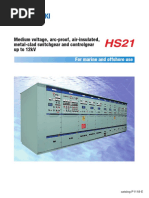 Medium Voltage, Arc-Proof, Air-Insulated, Metal-Clad Switchgear and Controlgear Up To 12kV