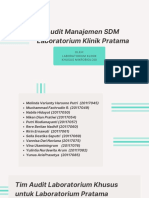 Audit SDM Laboratorium Klinik Pratama