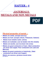 Metal and Non Metal Class VIII