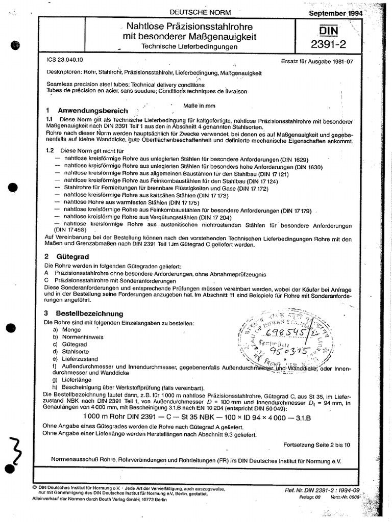 Din 2391 2 PDF