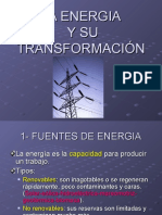 Energia y Su Transformación