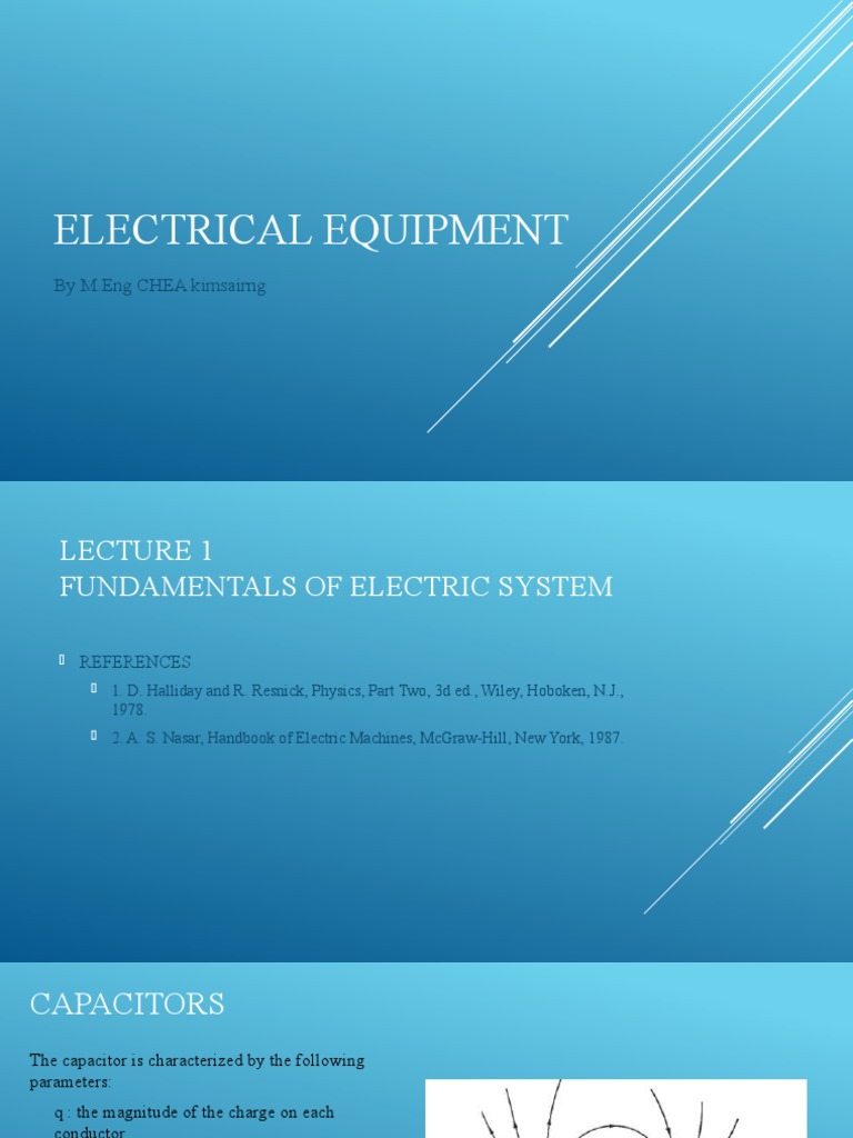 Electrical Equipment PDF Inductance Electrical Resistance And Conductance