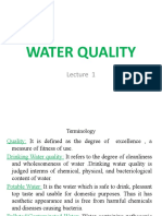 1.water Quality Criteria and Standards