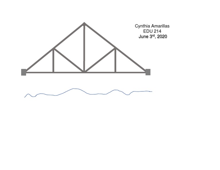 Truss Bridge Drawing PDF