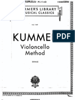 VIOLONCELO - MÉTODO - Kummer