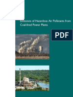 Coal Fired Plant Hazards PDF