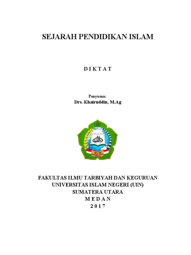 Pendidikan Islam pada Masa Kolonial